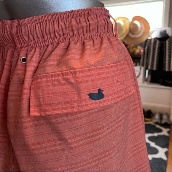 SOUTHERN MARSH Men's Coral Calabasas Stretch Swim Trunk - Picture 4 of 6